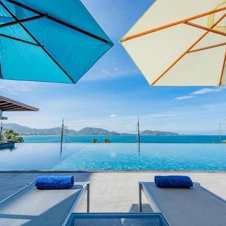 Oceanfront Beach Resort - Sha Extra Plus Patong Exteriör bild View from the pool at the resort